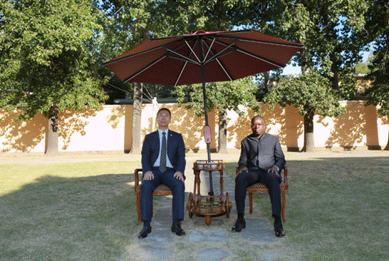 漢傘走進(jìn)非洲國家大使館 “點亮非洲”正在延續(xù)