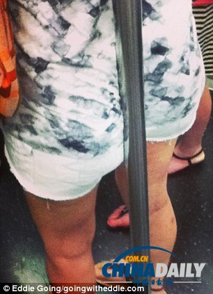 組圖:美網(wǎng)站曝光地鐵乘客各種不雅照