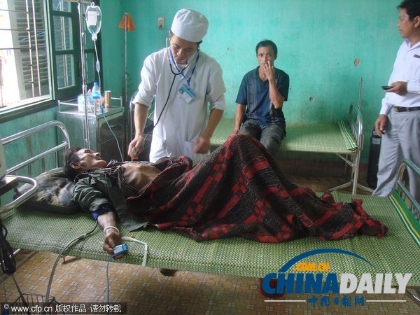 越南一對(duì)父子為躲越戰(zhàn)森林隱居40年后被發(fā)現(xiàn)（圖）