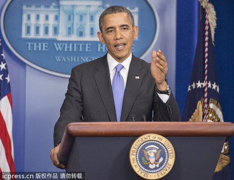 奧巴馬:美國經濟將于2014年取得“突破”