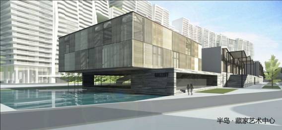 藝術(shù)巨匠匯聚半山半島,濱海“藝巢”光影流動
