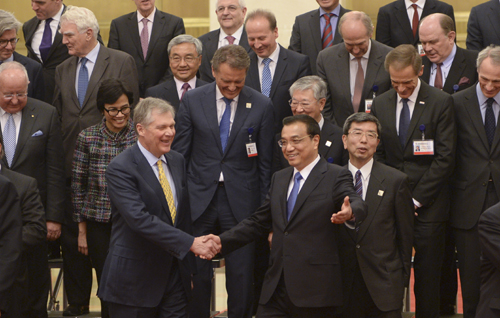 李克強：中外企業共同推進了中國的現代化進程