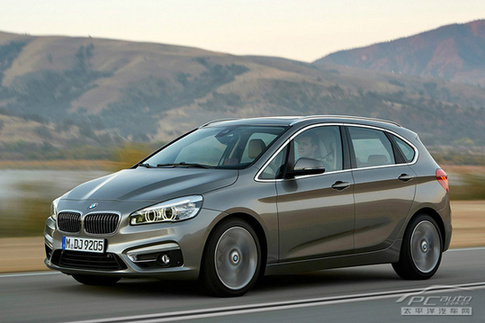 寶馬2系七座版諜照曝光