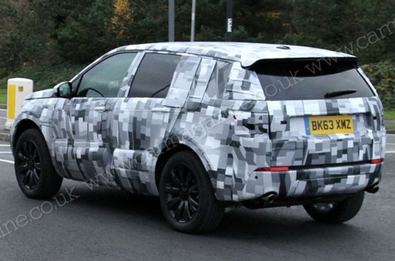 路虎發現運動版最新諜照曝光
