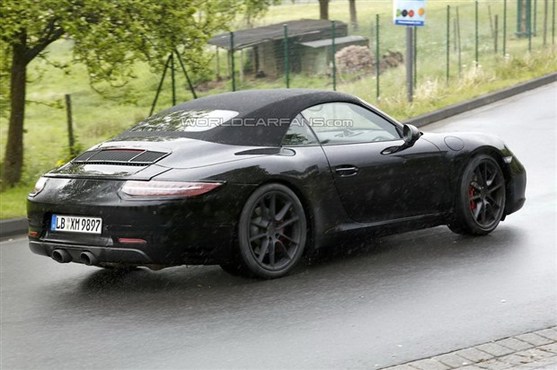 保時捷911GTS敞篷版諜照曝光