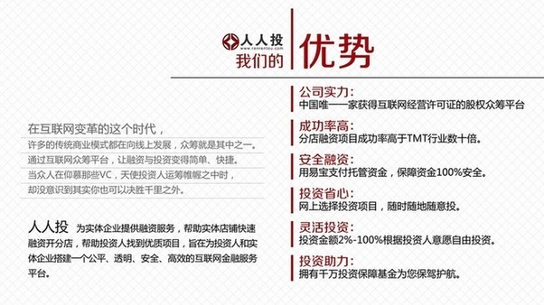 人人投—草根眾籌撼動資本大鱷