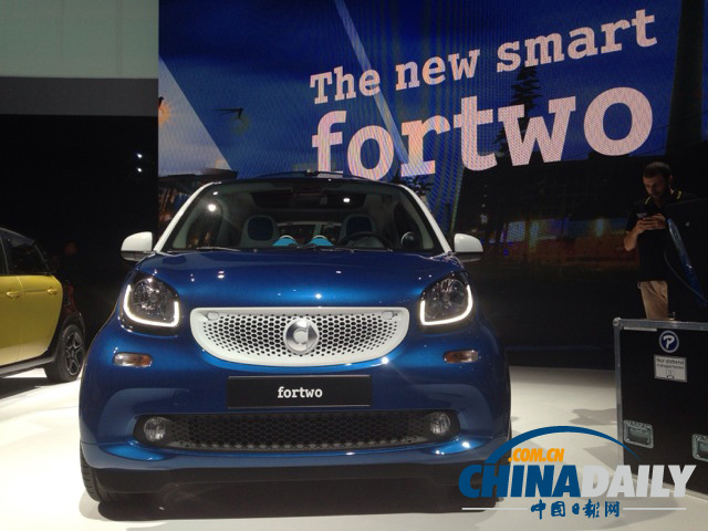 德國正式發布smart兩新車型 明年進入中國市場