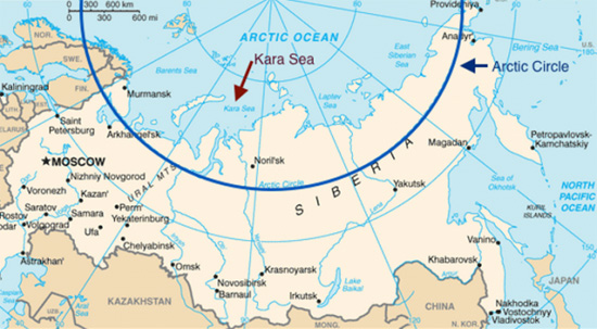 俄羅斯稱發現北極超級油田