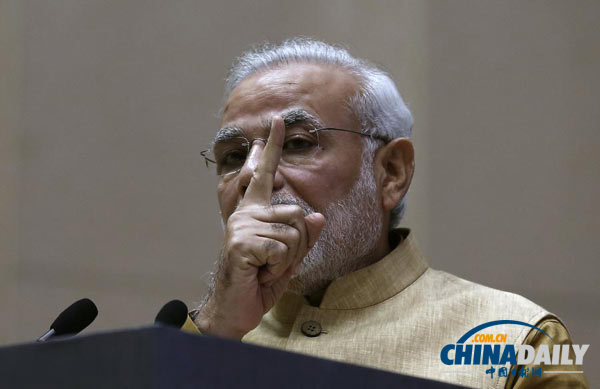 莫迪力推“印度制造” 爭當(dāng)世界工廠