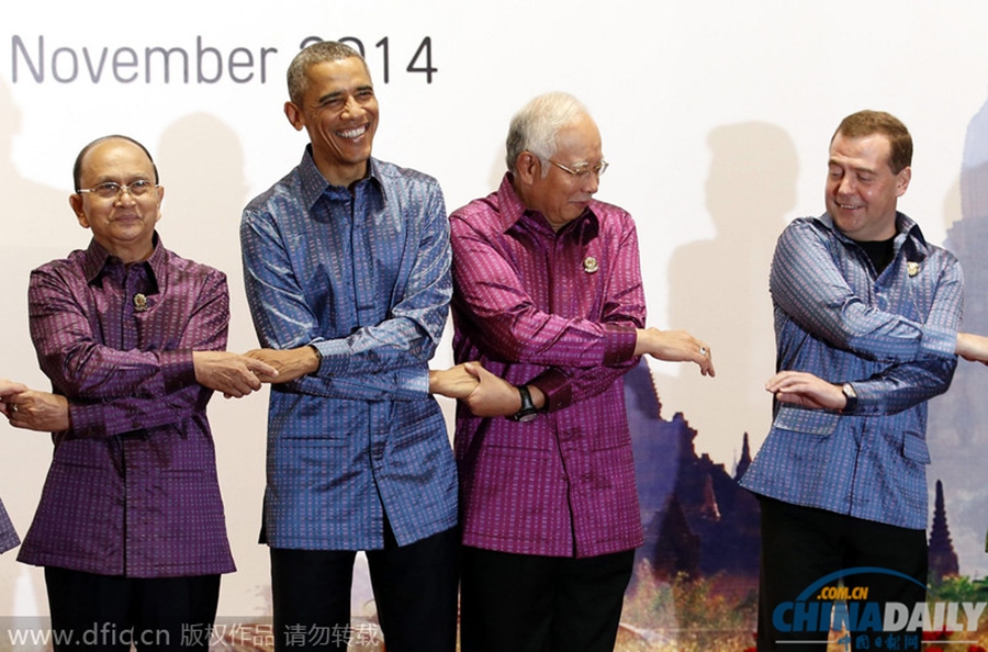 奧巴馬抵達(dá)緬甸參加?xùn)|盟峰會