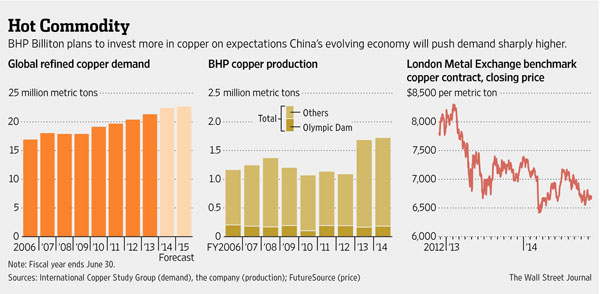 豪賭中國消費崛起 必和必拓謀求轉型