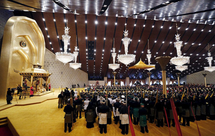 文萊王子大婚啦！現場珠光寶氣閃瞎眼