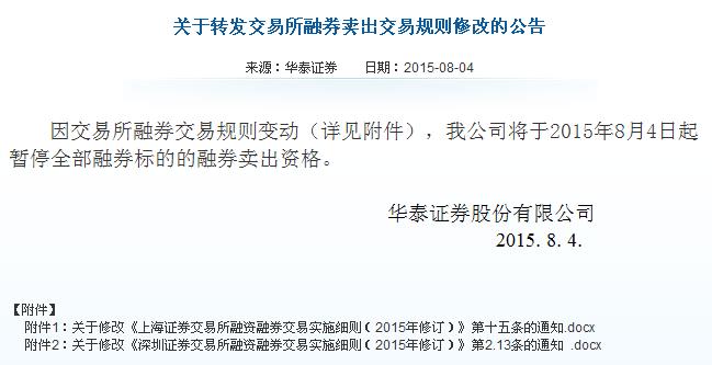 空方再遭打擊:如何看待融券規則改為T+1?