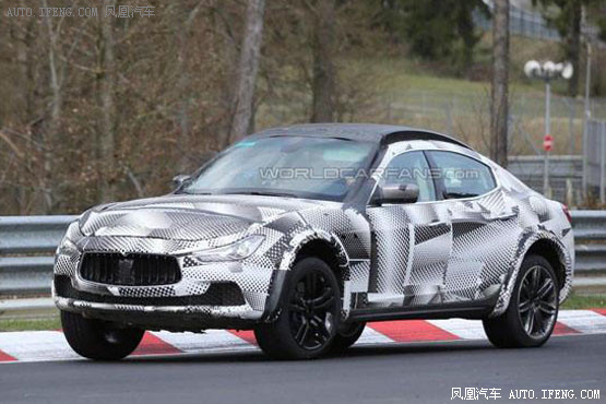 曝瑪莎拉蒂Levante專利圖 明年1月首發