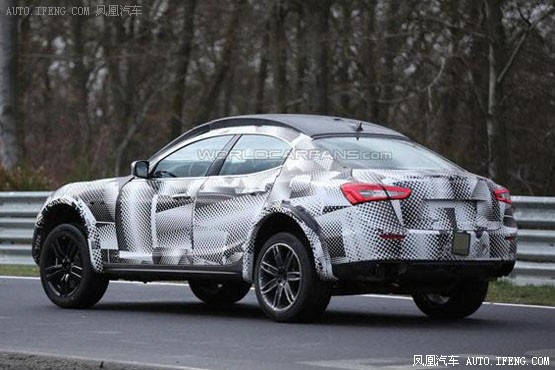 曝瑪莎拉蒂Levante專利圖 明年1月首發