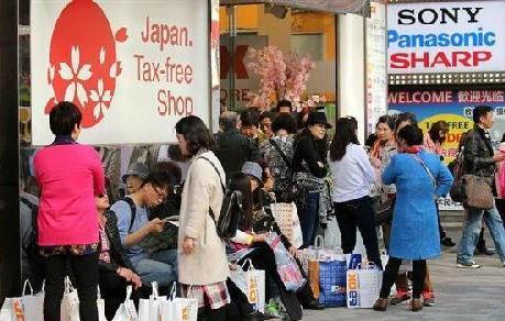 訪日游客或貢獻3萬億消費額 中國游客占半數