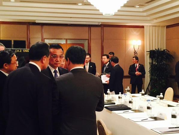 李克強已抵達馬來西亞下榻酒店