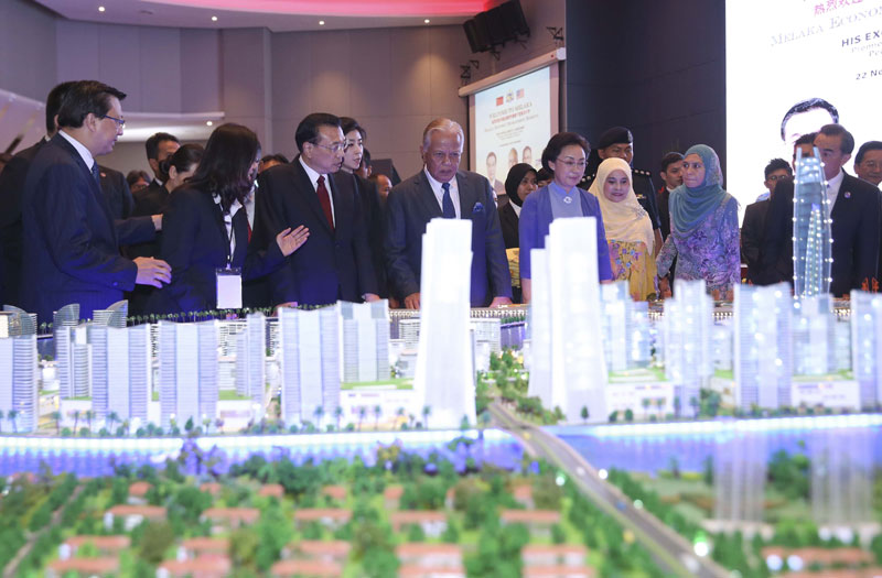 李克強(qiáng)馬六甲一行精彩圖集(高清組圖)