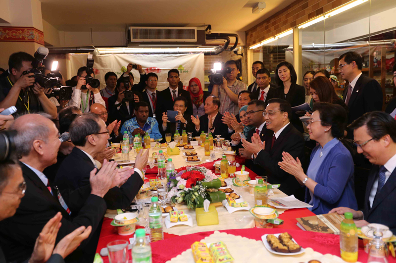 李克強馬六甲一行精彩圖集（高清組圖）