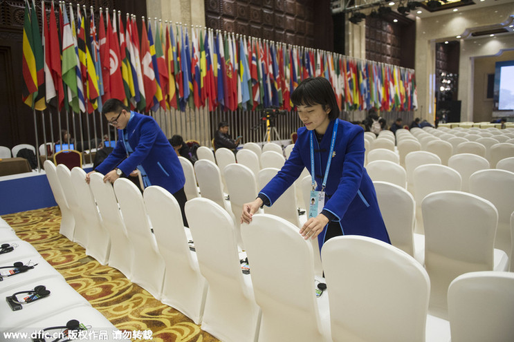 鏡頭直擊:世界互聯(lián)網(wǎng)大會(huì)開幕前的烏鎮(zhèn)