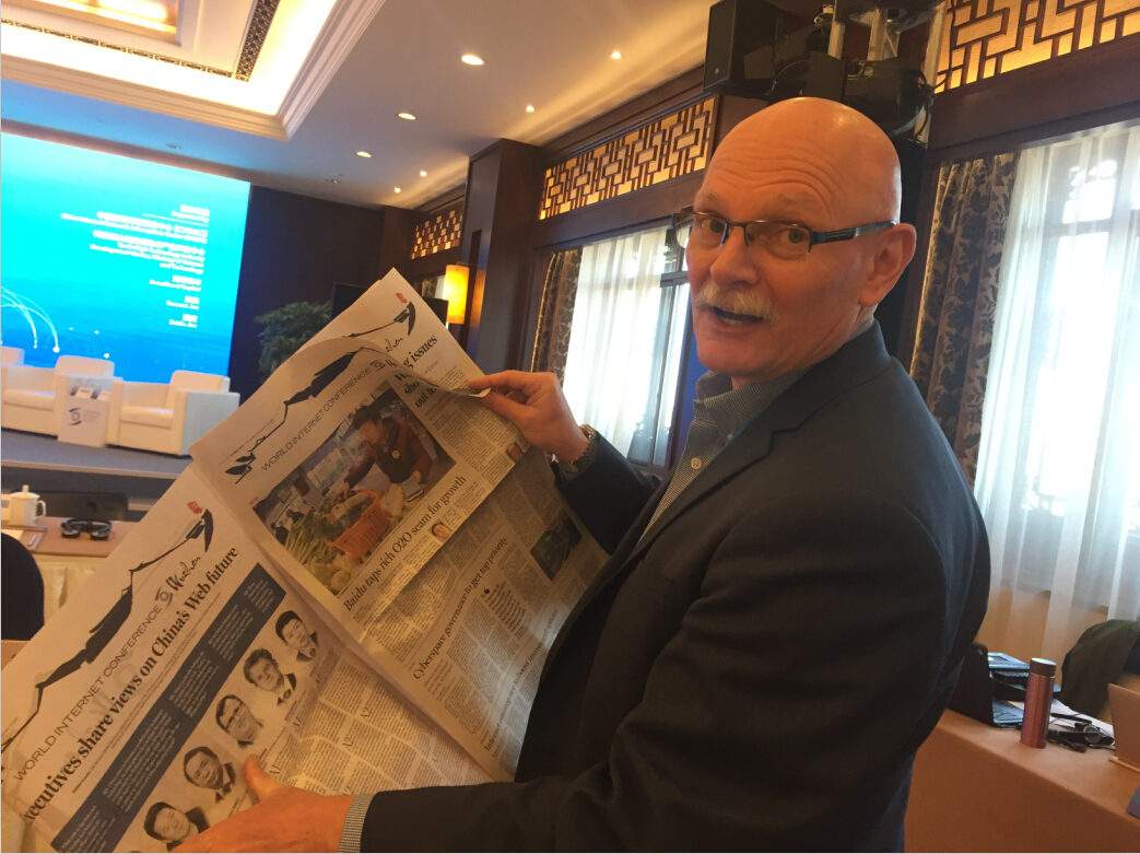 那些專心閱讀ChinaDaily的互聯網名人們