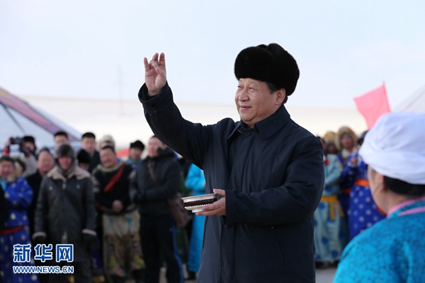 習近平春節“走親戚”:滿滿的都是牽掛