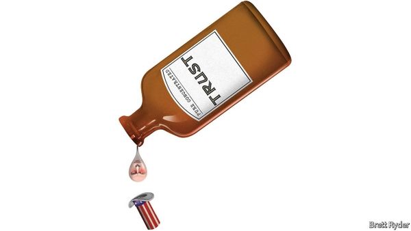 評論:缺乏信任讓美國經濟低迷