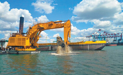 疏浚港口，中企為“黑海明珠”增光彩