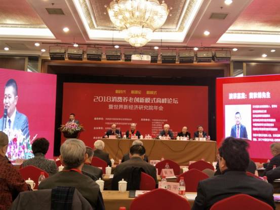 2018消費(fèi)養(yǎng)老創(chuàng)新模式高峰論壇召開 云付通實(shí)業(yè)集團(tuán)進(jìn)行主題講解