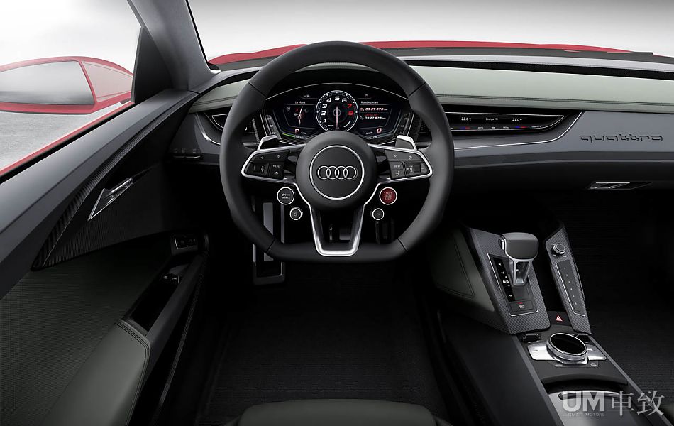 實拍奧迪Sport Quattro Laserlight概念車