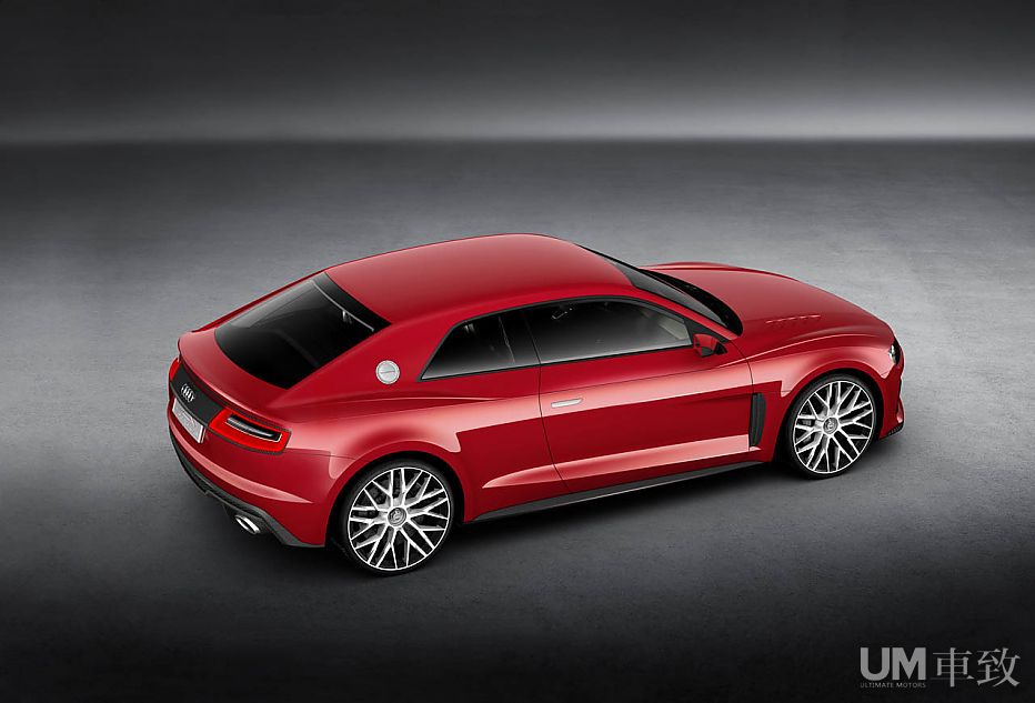 實拍奧迪Sport Quattro Laserlight概念車
