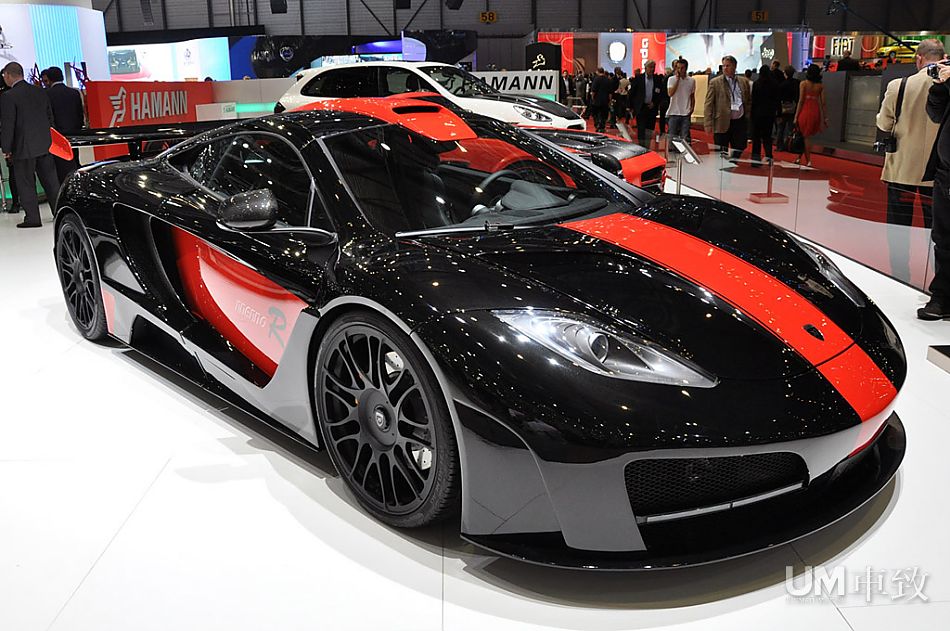 黑武士MP4-12C 亮相日內瓦