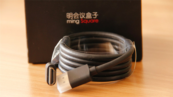 用釘釘一鍵無線投屏 明會(huì)議盒子開箱首評(píng)（圖）